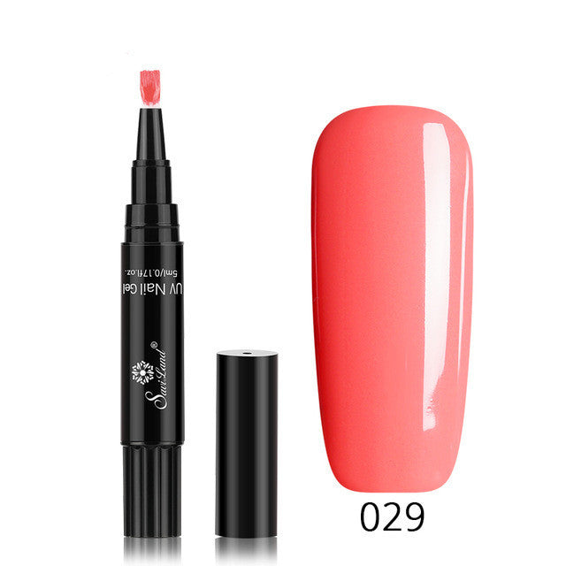 3 In 1 Gel Nail Varnish Pen Glitter One Step Nail Art Gel Polish Hybrid 3 In 1 Gel Nail Varnish Pen Glitter One Step Nail Art Gel Polish Hybrid